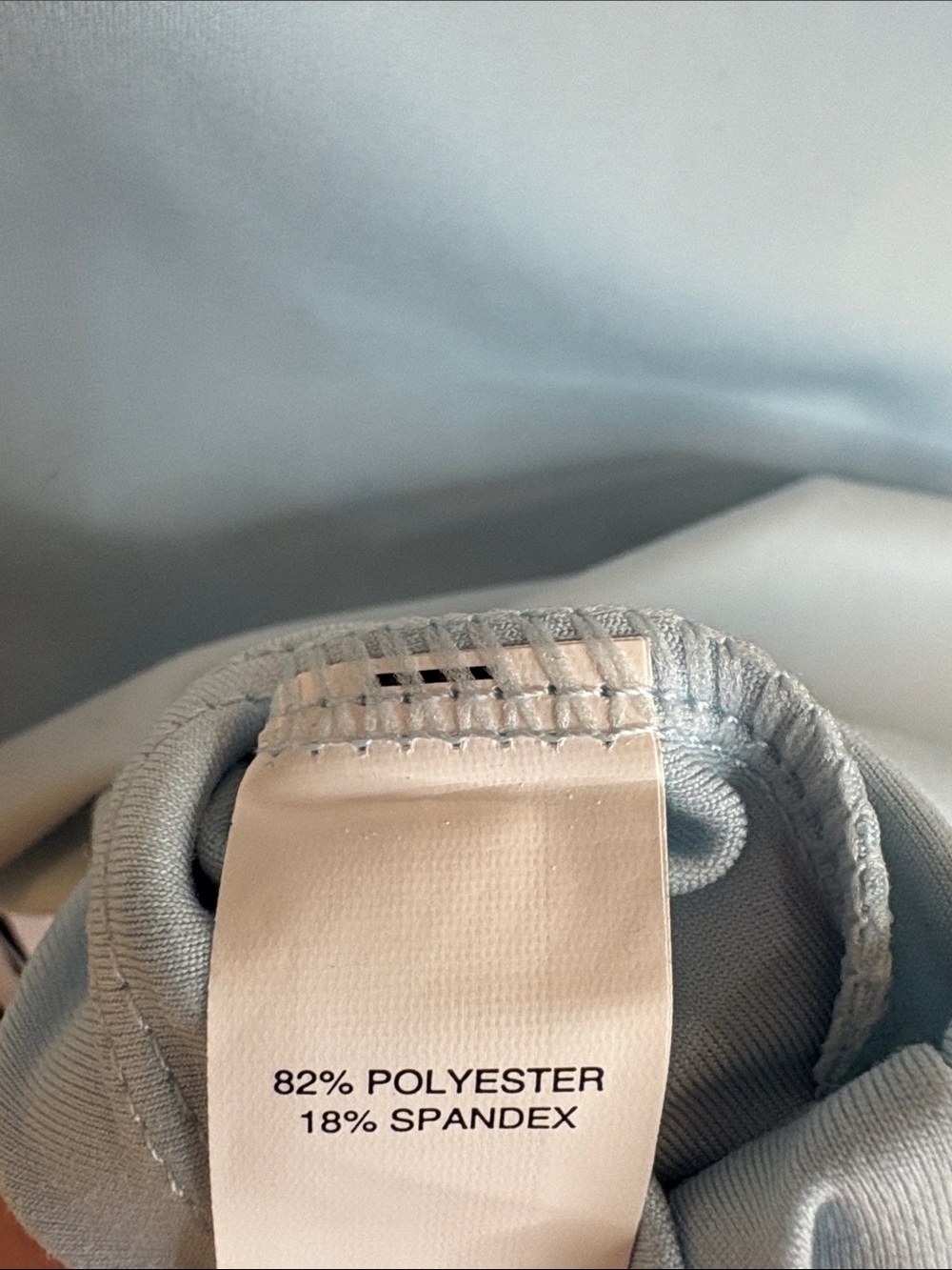 NWT PacSun Light Blue Cropped Polo with Cream Trim - Picture 14 of 14